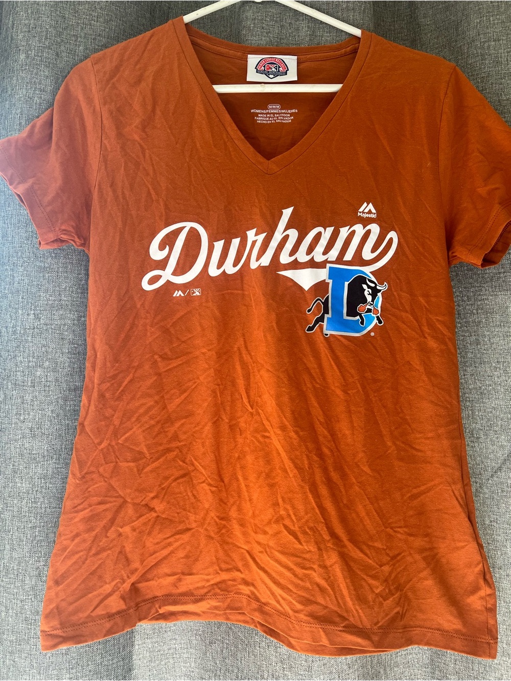 Durham Bulls V-Neck Tee ⚾️